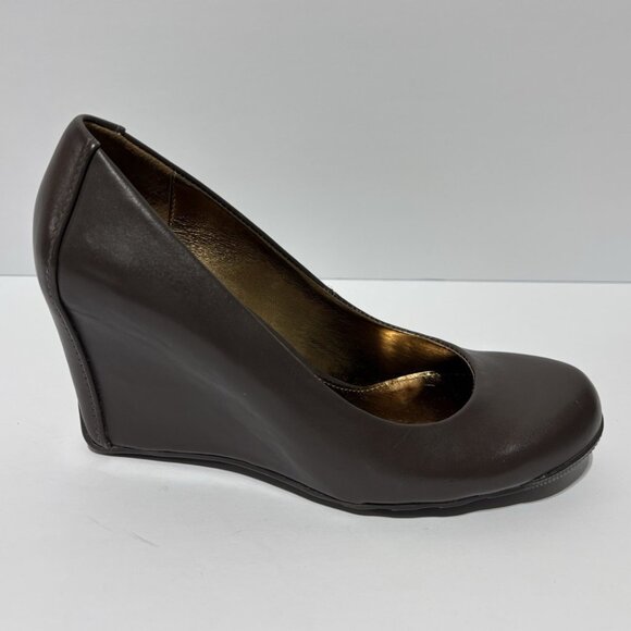 Kenneth Cole Reaction Women’s Did U Tell Wedge Pumps, Size 8 M - Picture 1 of 6